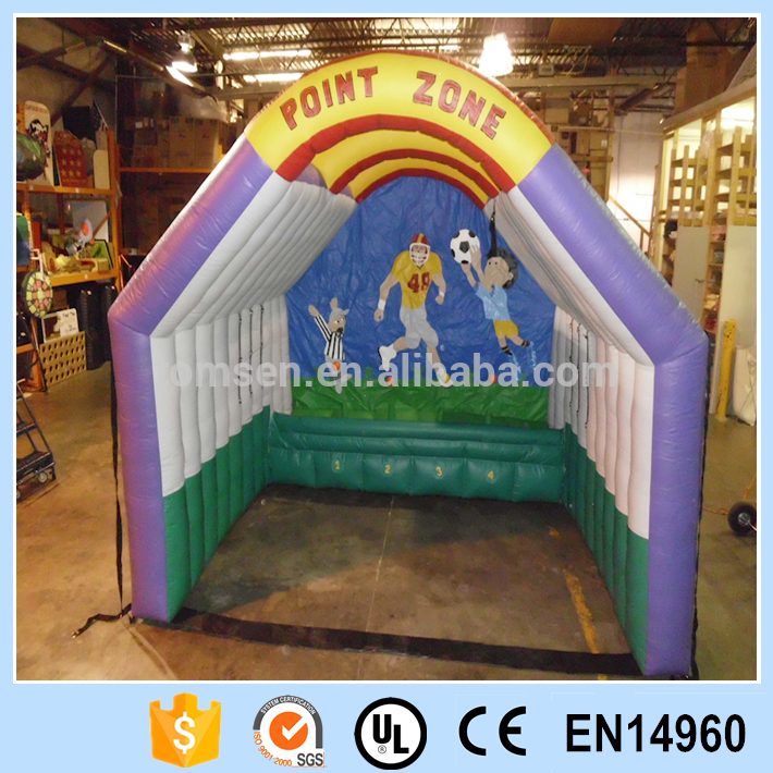 バウンサーインフレータブルフットボールトスサッカーネットドアポイントゾーンのコピー-空気式遊具問屋・仕入れ・卸・卸売り