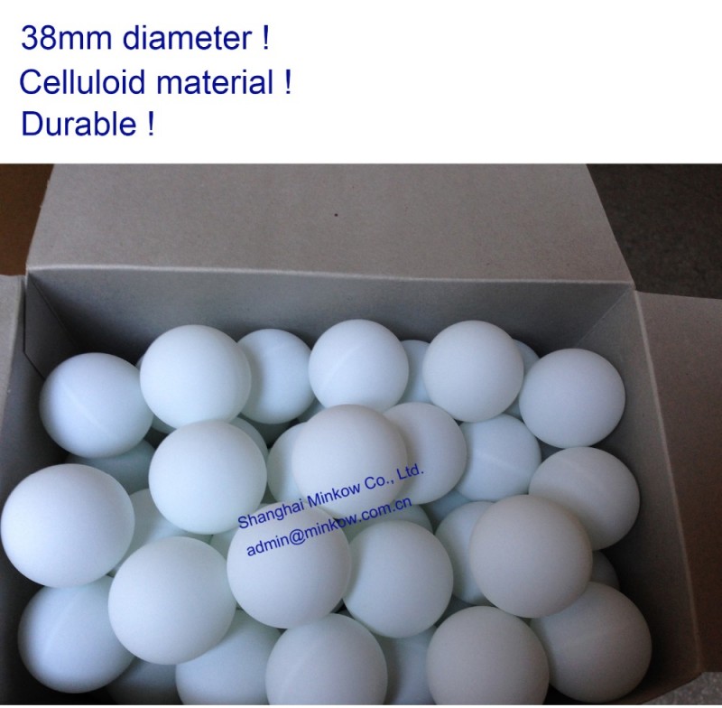 高品質38ミリメートル卓球のボール( ピンポン玉、 ビンゴボール)-他のスポーツ＆娯楽用品問屋・仕入れ・卸・卸売り