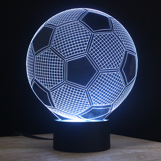 お土産サッカー- ユーロ2016形の夜の光-記念品問屋・仕入れ・卸・卸売り