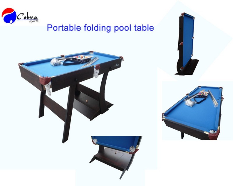 Kbl- 08a116フィートのプールテーブル、 家庭子供ビリヤードテーブル折り畳み式のゲーム-スヌーカー、ビリヤード台問屋・仕入れ・卸・卸売り