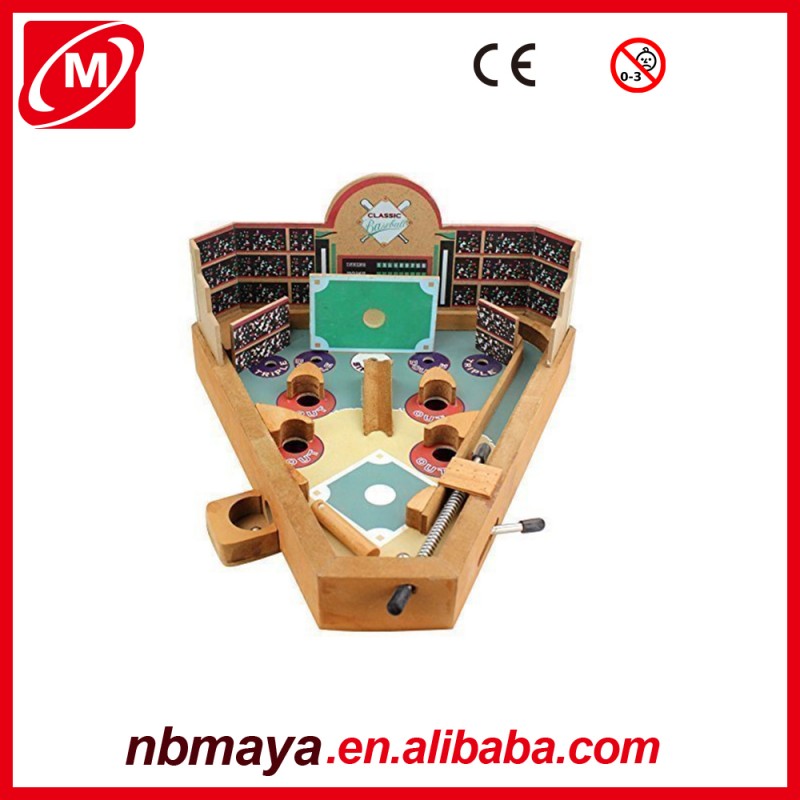 ちょっとプレイ卓上クラシック卓上木製ピンボールゲーム-ボードゲーム問屋・仕入れ・卸・卸売り
