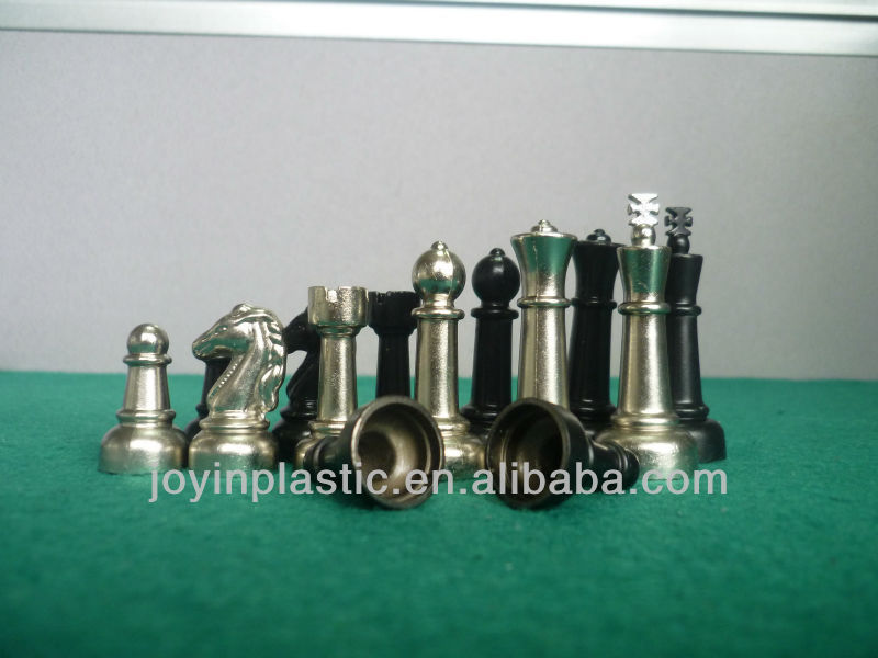2" 贅沢な金属のチェスの駒、 の金属のチェスゲームが上品な/metal巨大な屋外チェスセット-チェス問屋・仕入れ・卸・卸売り