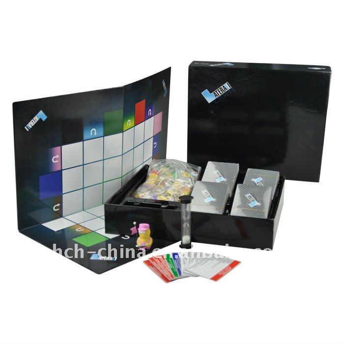 紙折り畳み式のカスタマイズされた段ボール、 ゲームボードゲームの印刷-ボードゲーム問屋・仕入れ・卸・卸売り