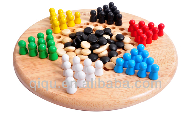 木製6色の中国のチェスゲームのおもちゃ-チェス問屋・仕入れ・卸・卸売り
