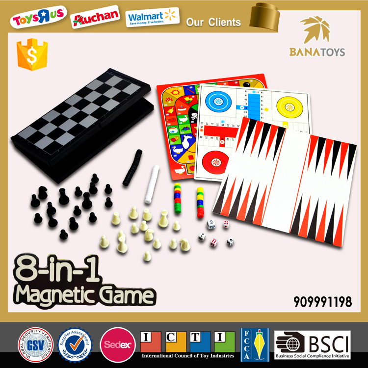 プラスチック 8 で 1磁気チェス セット面白い ゲーム-チェス問屋・仕入れ・卸・卸売り