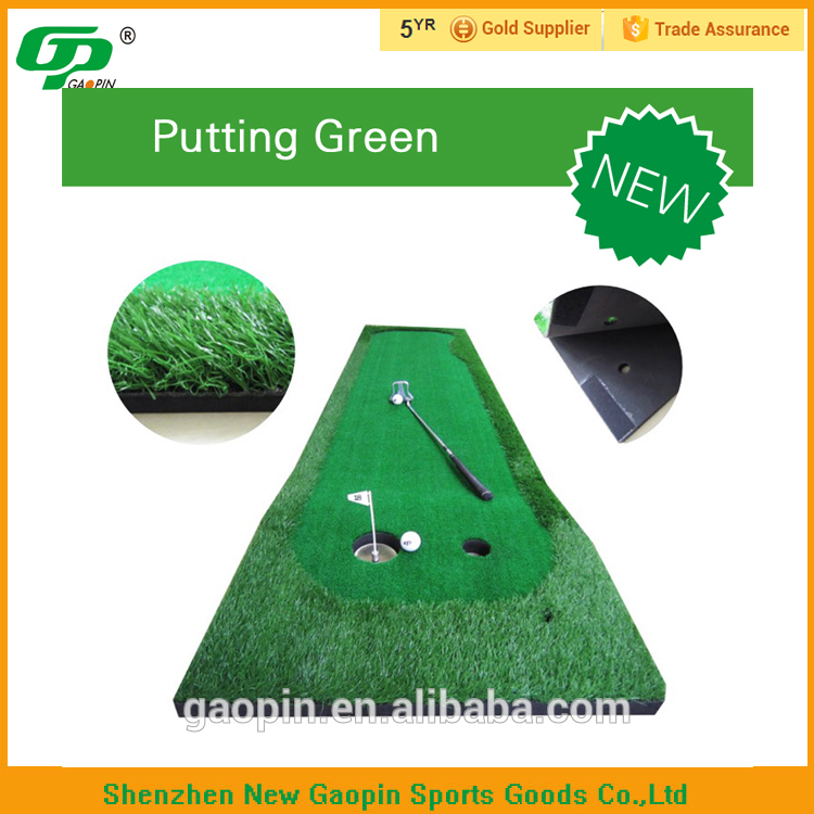 新しい設計高品質安いゴルフパターマットのためのパッティンググリーン-人工芝、スポーツ施設用フローリング問屋・仕入れ・卸・卸売り