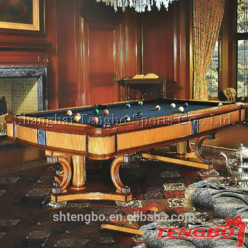アメリカンスタイルのアメリカのテーブルビリヤードテーブルが感じたプールテーブルゲーム-スヌーカー、ビリヤード台問屋・仕入れ・卸・卸売り