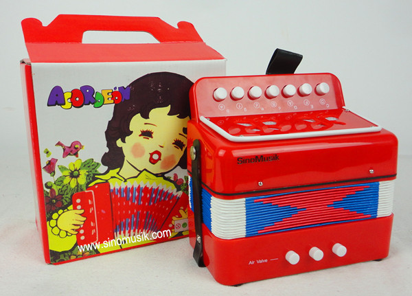 中国の熱い販売の色7キーボタンおもちゃのアコーディオン-アコーディオン問屋・仕入れ・卸・卸売り
