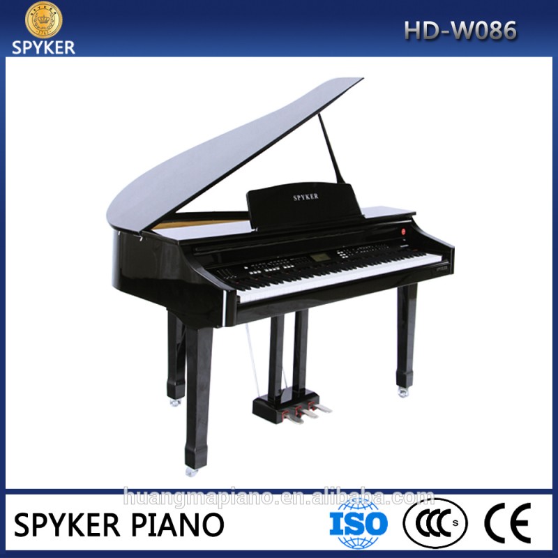 デジタルピアノ工場88鍵タッチキーボードmidiデジタルグランドピアノブラックポリッシュhuangmahd-w086フレキシブルキーボードピアノ-ピアノ問屋・仕入れ・卸・卸売り