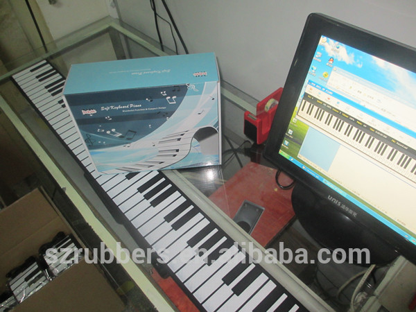 88鍵ポータブルフレキシブルusb付きの電子ピアノをロールアップ-ピアノ問屋・仕入れ・卸・卸売り