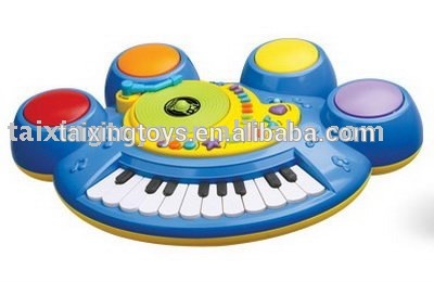 楽器のおもちゃ子供のための電気オルガン青の色、 ピアノのおもちゃ-ピアノ問屋・仕入れ・卸・卸売り
