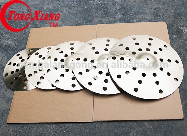 特殊効果のシンバルセット穴あき10" splash14" hihat16" crash20" ライド-シンバル類問屋・仕入れ・卸・卸売り