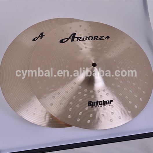 Arboreaシンバル- 肉屋シリーズb20100％手作り14" hihatシンバル-シンバル類問屋・仕入れ・卸・卸売り