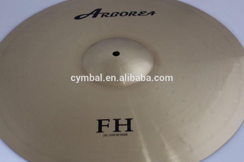 Oemは受け入れたfhc20'' 真鍮シリーズ販売のためのライドシンバル-シンバル類問屋・仕入れ・卸・卸売り