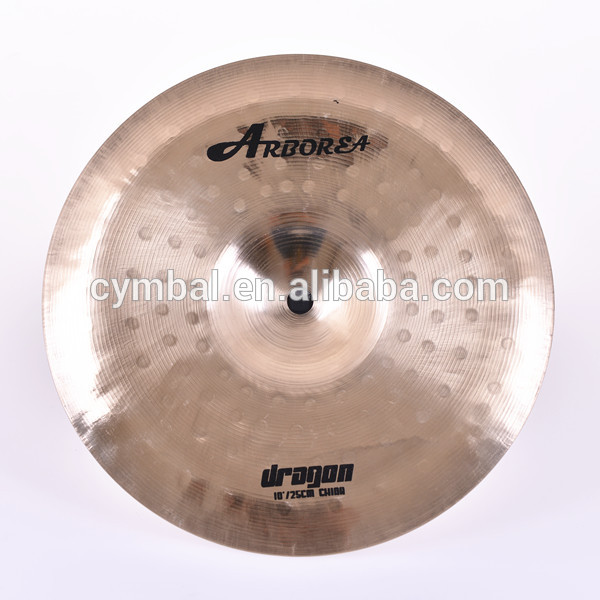 プロの楽器、 高品質のドラゴン10" 中国のシンバル-シンバル類問屋・仕入れ・卸・卸売り