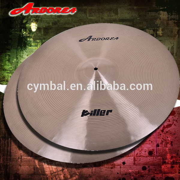 素材100％b20手作りキラーシリーズ14" hihatのシンバルセット-シンバル類問屋・仕入れ・卸・卸売り