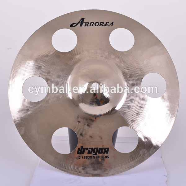 プロの楽器、 高品質のドラゴン12" 効果シンバル-シンバル類問屋・仕入れ・卸・卸売り