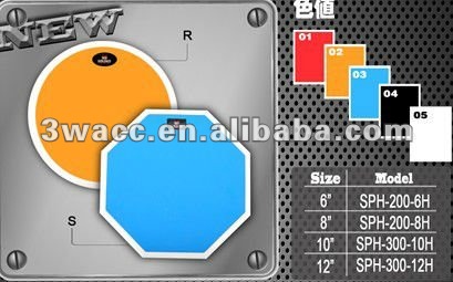 高品質ドラムパッドを練習異なる色で-ドラム問屋・仕入れ・卸・卸売り