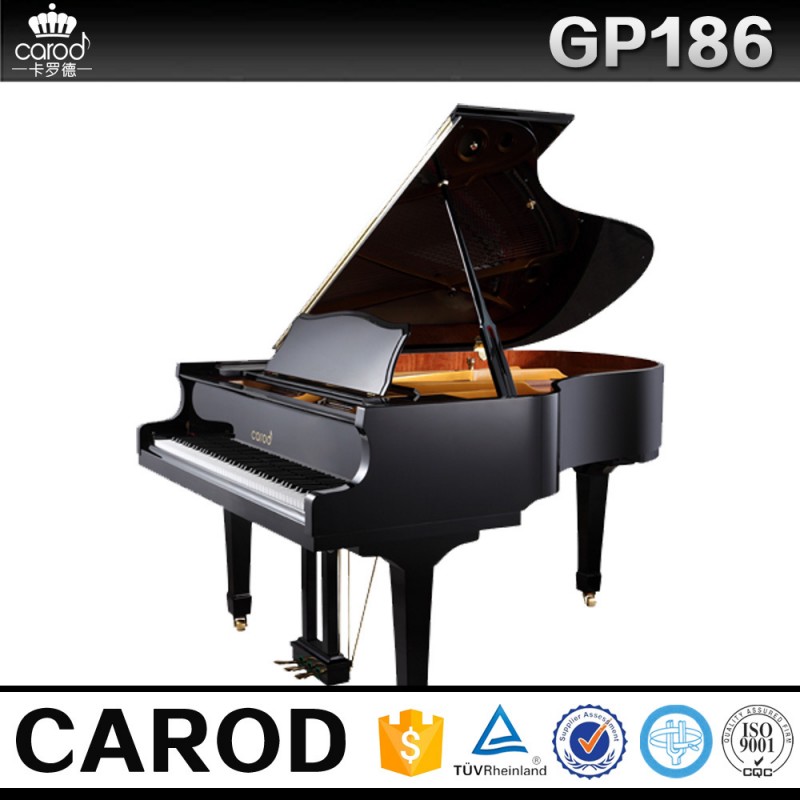 ブラック新しい到着ミニグランドピアノ用販売GP186-ピアノ問屋・仕入れ・卸・卸売り