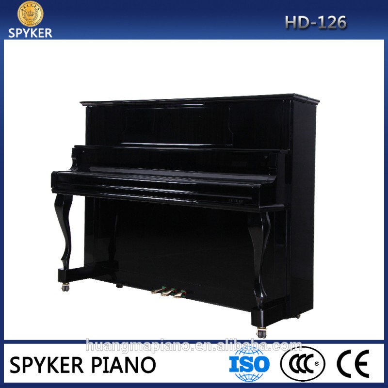 Hd-l126楽器デジタルピアノ工場ハンマー鍵盤タッチセンシティブ88鍵midiブラックポリッシュスパイカーアップライトピアノ-ピアノ問屋・仕入れ・卸・卸売り