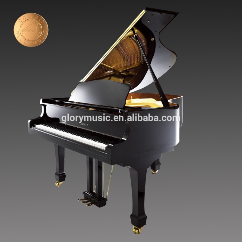 黒グランドピアノ高貴HG-186E、良い価格-ピアノ問屋・仕入れ・卸・卸売り