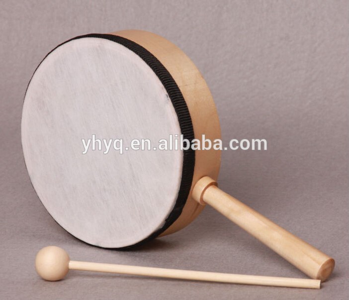 木製のおもちゃの楽器ドラムセットラトルドラム-ドラム問屋・仕入れ・卸・卸売り