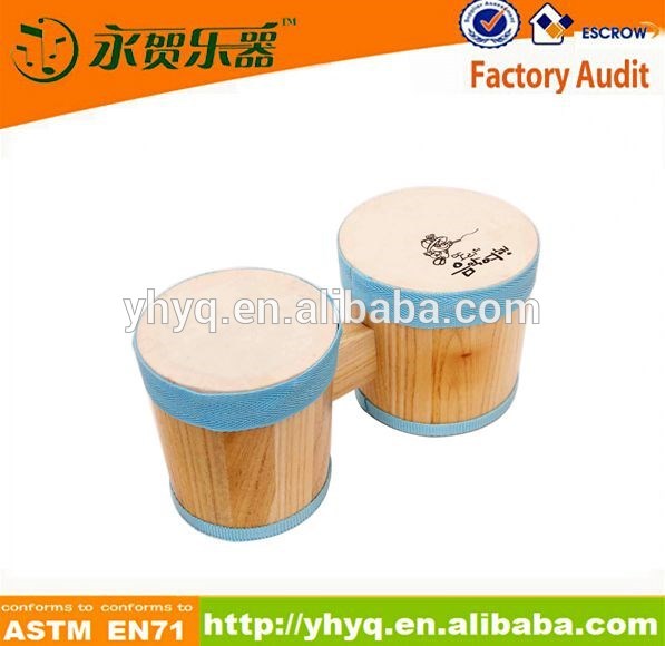 ミニチュア楽器percusssion木製ボンゴドラム-ドラム問屋・仕入れ・卸・卸売り