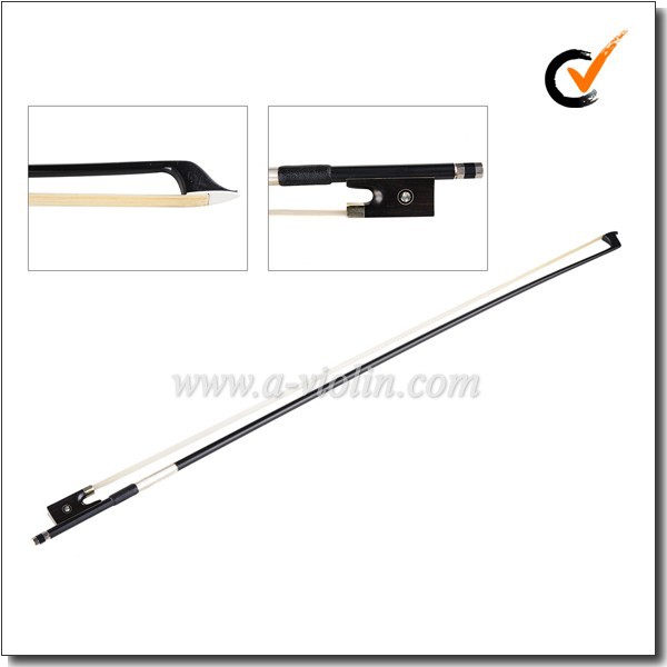 銀- メッキ色のカーボンファイバーのバイオリンの弓( wv880c)-バイオリン部品、付属品問屋・仕入れ・卸・卸売り