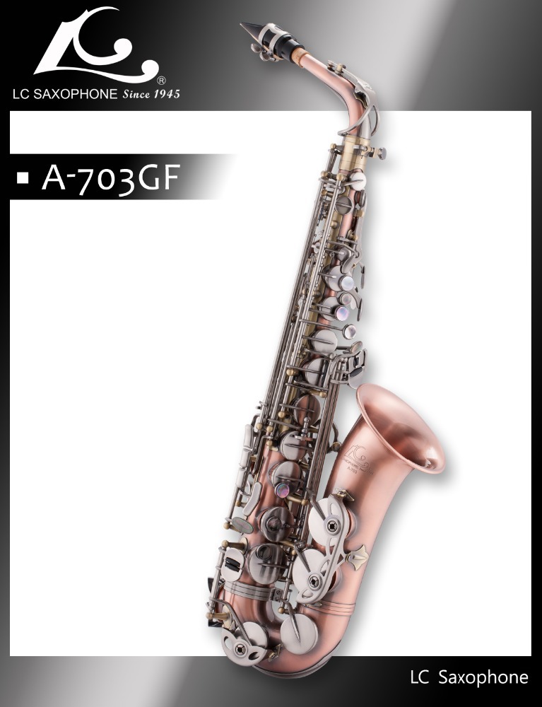 プロの赤い銅a-703gflcサックスアルトサックス-サックス問屋・仕入れ・卸・卸売り