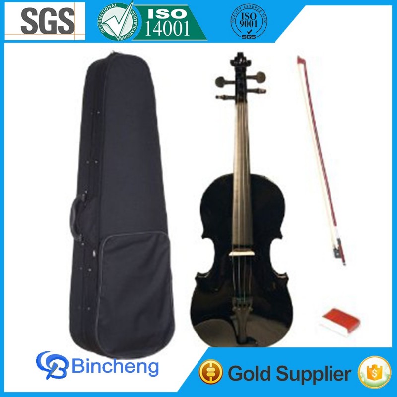 最高品質フルサイズ黒バイオリン中国製-バイオリン問屋・仕入れ・卸・卸売り