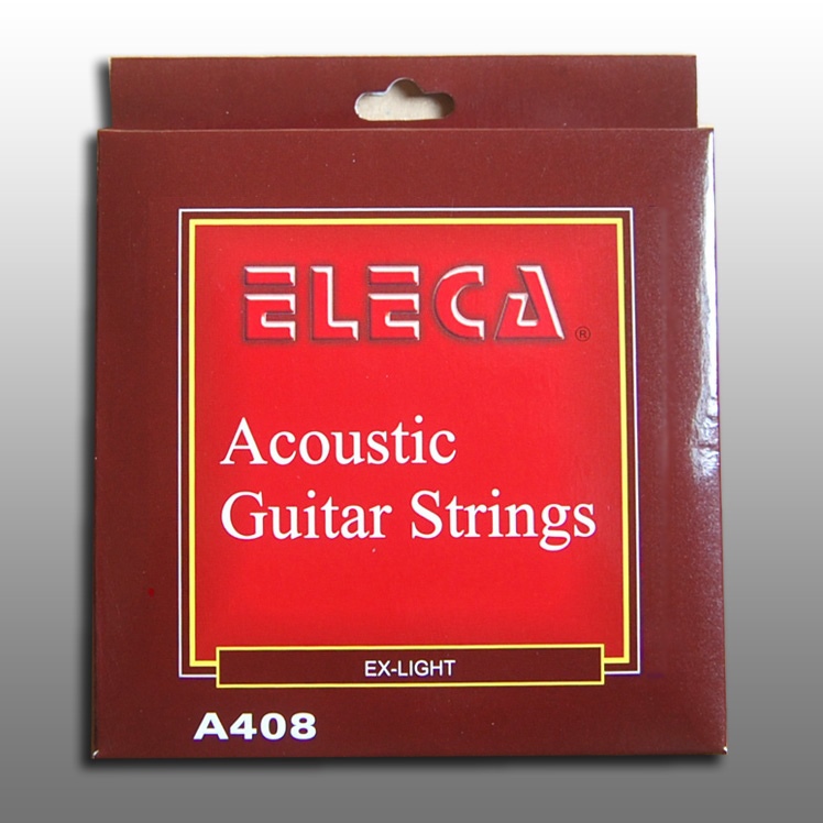 elecaアコースティックギターの弦、 余分な光11ゲージ、 コーティングされたリン青銅-ギター部品、付属品問屋・仕入れ・卸・卸売り