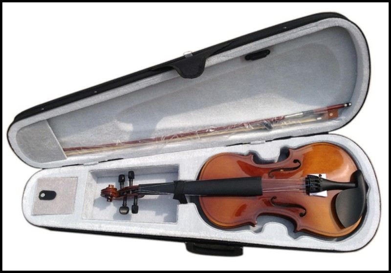 光4/4バイオリンハードケース付き、 弓。-バイオリン問屋・仕入れ・卸・卸売り
