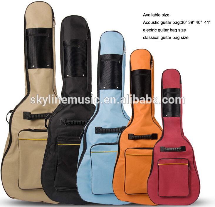 ギターバッグ5mmパディング、 アコースティックギターバッグ、 クラシックギターのバッグとエレキギターバッグ-バッグ、ケース問屋・仕入れ・卸・卸売り