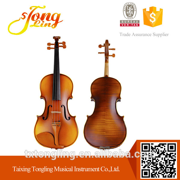 手作りバイオリンアート燃え上がっ学生バイオリンtonglingブランド(TL001-2)-バイオリン問屋・仕入れ・卸・卸売り