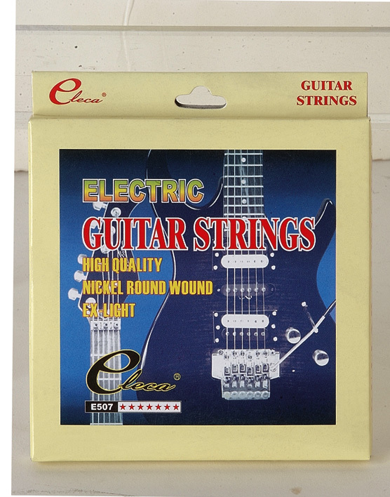 Elecaエレキギター弦、9ゲージ余分な光、e507-ギター部品、付属品問屋・仕入れ・卸・卸売り