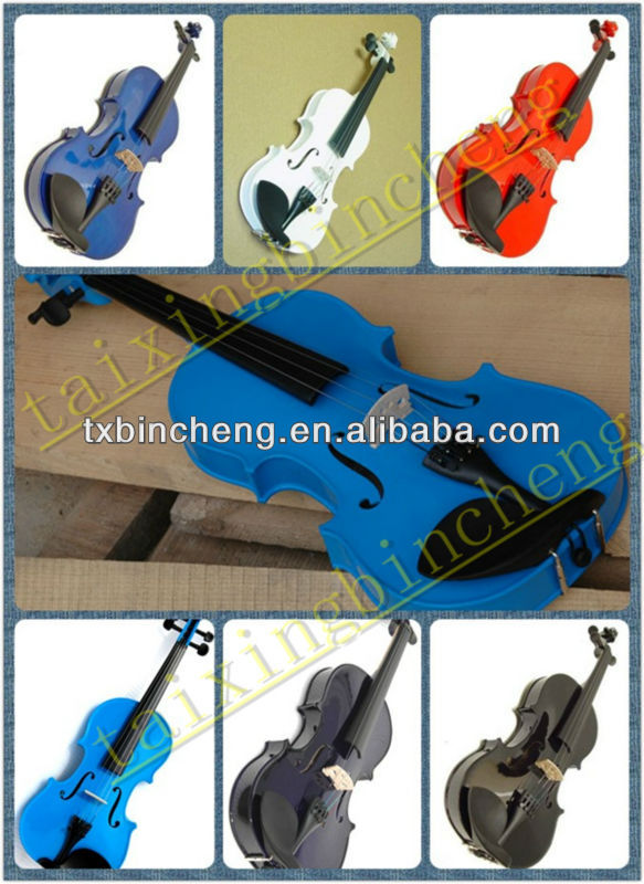 最高の学生の中国で作る色バイオリン-バイオリン問屋・仕入れ・卸・卸売り