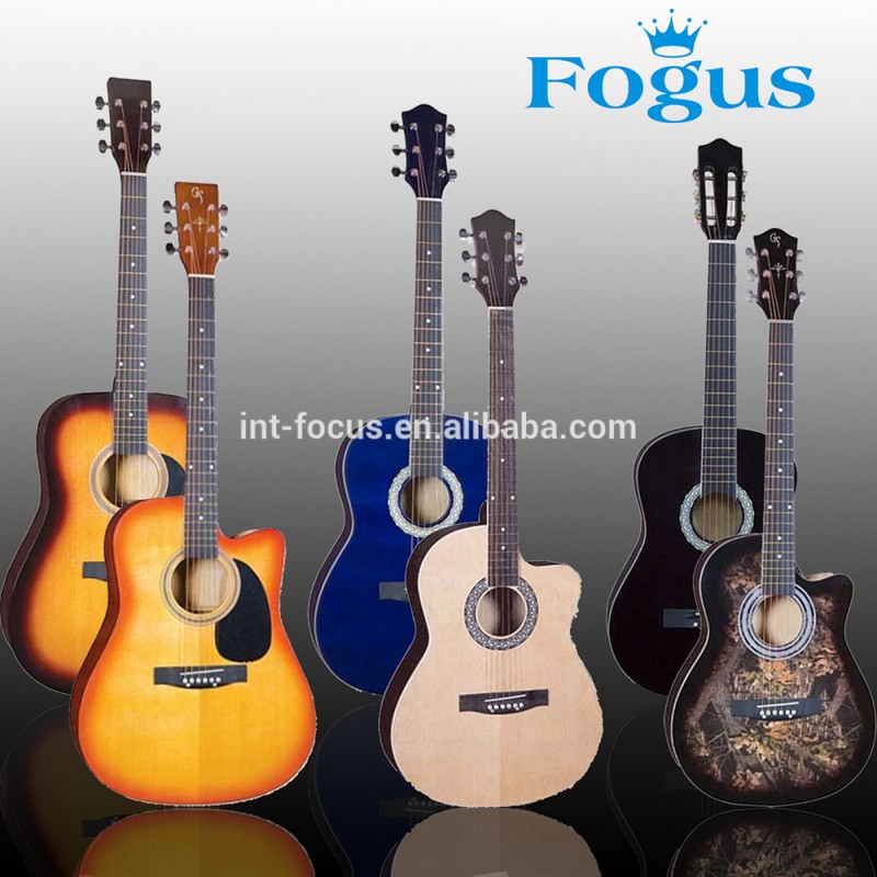 フォーカス41''ブランド、 40''、 39''、 標準的なレベル38アコースティックギター-ギター問屋・仕入れ・卸・卸売り