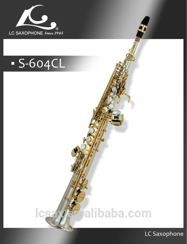 プロの白銅s-604cllcサックスソプラノサックス-サックス問屋・仕入れ・卸・卸売り