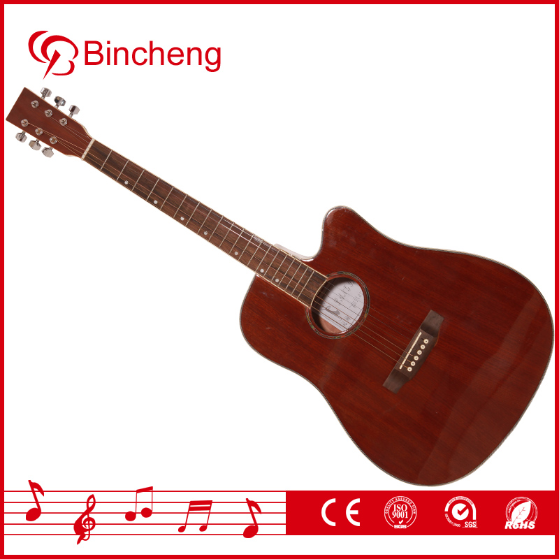 カスタム木製アコースティック楽器ギター卸売中国-ギター問屋・仕入れ・卸・卸売り