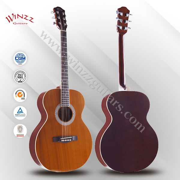 熱い販売のwinzz40インチナンヨウスギ属の高木ローズウッド合板シナノキ合板のカッタウェイアコースティックギター( af148)-ギター問屋・仕入れ・卸・卸売り