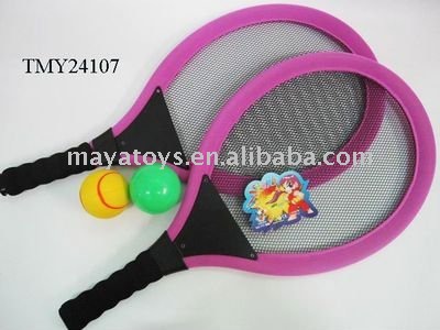 2つの球が付いているテニスラケットのおもちゃ-テニスラケット問屋・仕入れ・卸・卸売り