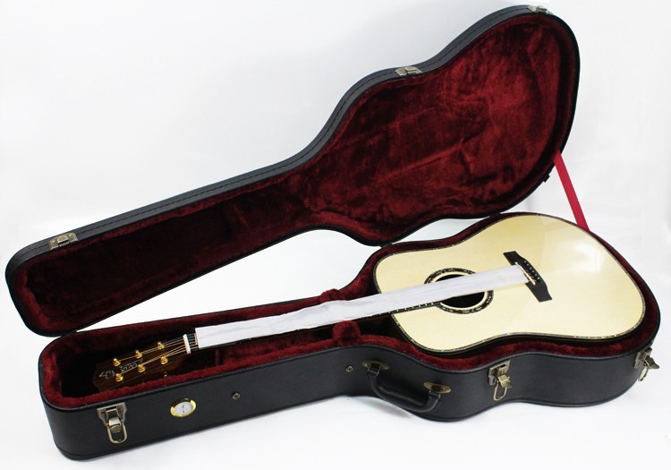アコースティックギターハードケース41''湿度計付き-バッグ、ケース問屋・仕入れ・卸・卸売り