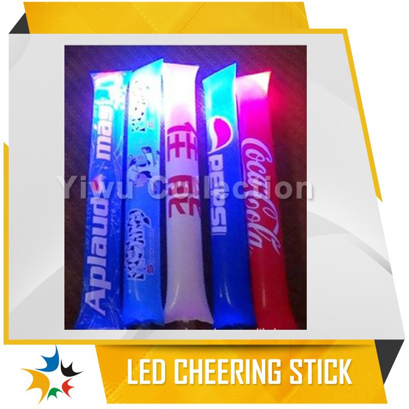 balloom空気ledライトスティック、 pvcledアップサンダースティックスティック-応援グッズ問屋・仕入れ・卸・卸売り