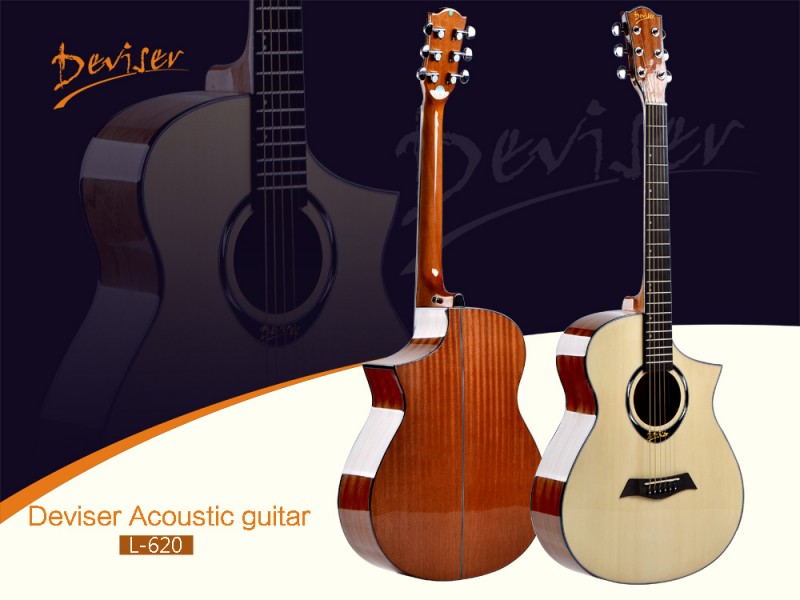 楽器deviser L-620高品質アコースティック ギター卸売、 ホット販売アコースティック ギター で低価格-問屋・仕入れ・卸・卸売り