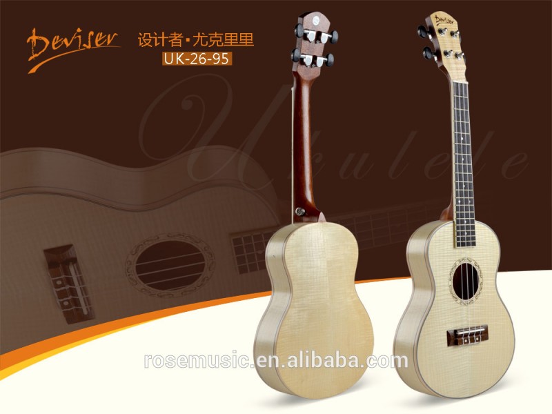 フルカエデウクレレの高品質から中国ギター工場(UK26-95)-ギター問屋・仕入れ・卸・卸売り