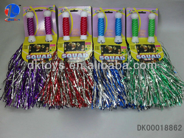 カラフルなスポーツの応援は、 主要なpompomsおもちゃライトスティックを応援-ポンポン問屋・仕入れ・卸・卸売り