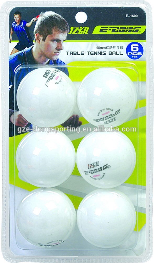 最も歓迎安い卓球ボール6個のパックを再生するための卓球ed1600-テニスボール問屋・仕入れ・卸・卸売り