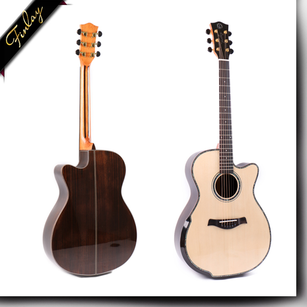 フィンレーfg-a95c40インチ卸売ハイエンドソリッドトップアコースティックギター楽器-ギター問屋・仕入れ・卸・卸売り