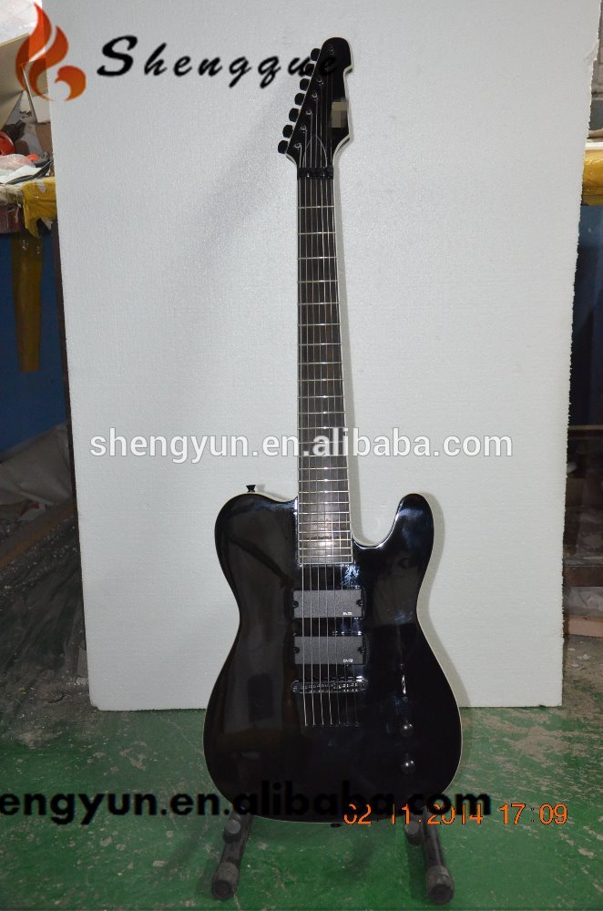 Shengque 7弦黒い エレキ ギター の インレイ-ギター問屋・仕入れ・卸・卸売り