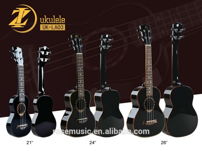 固体スプルース+サペリコンサートウクレレの高品質から中国工場( UK-LA02-24)-ギター問屋・仕入れ・卸・卸売り